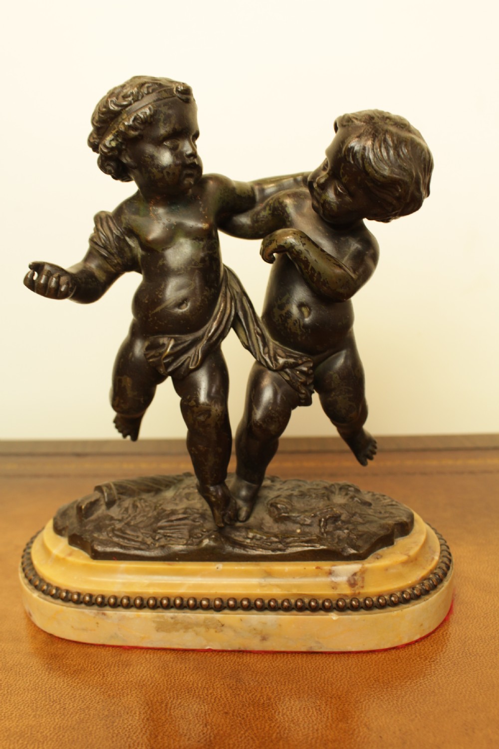 A 19th Century Cherubs French Bronze  