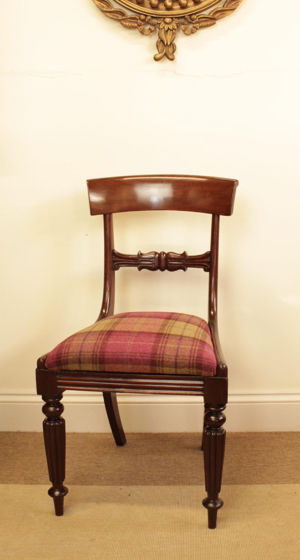 A 19th C. Mahogany Single Chair 
