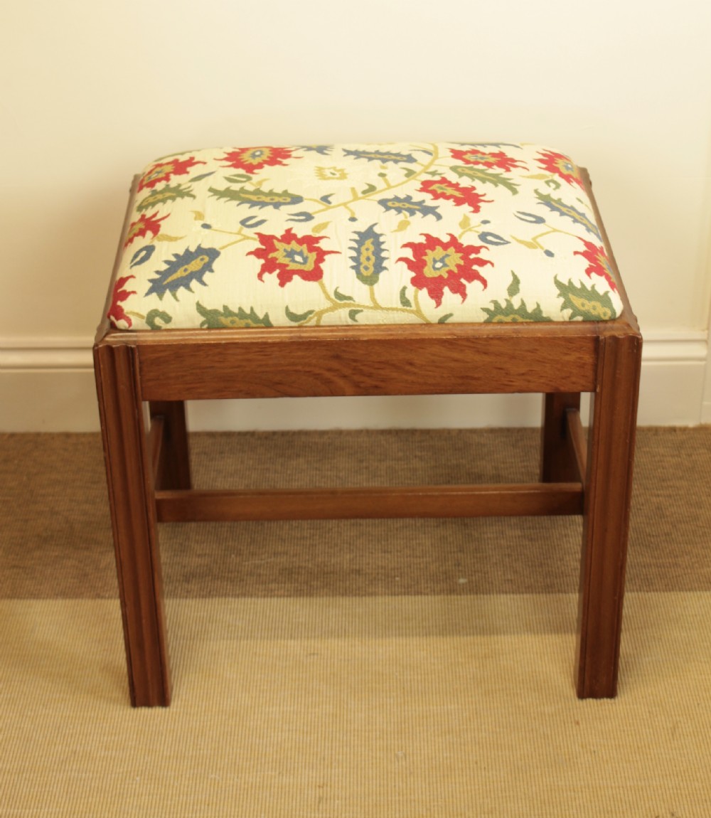 A George III Mahogany Stool