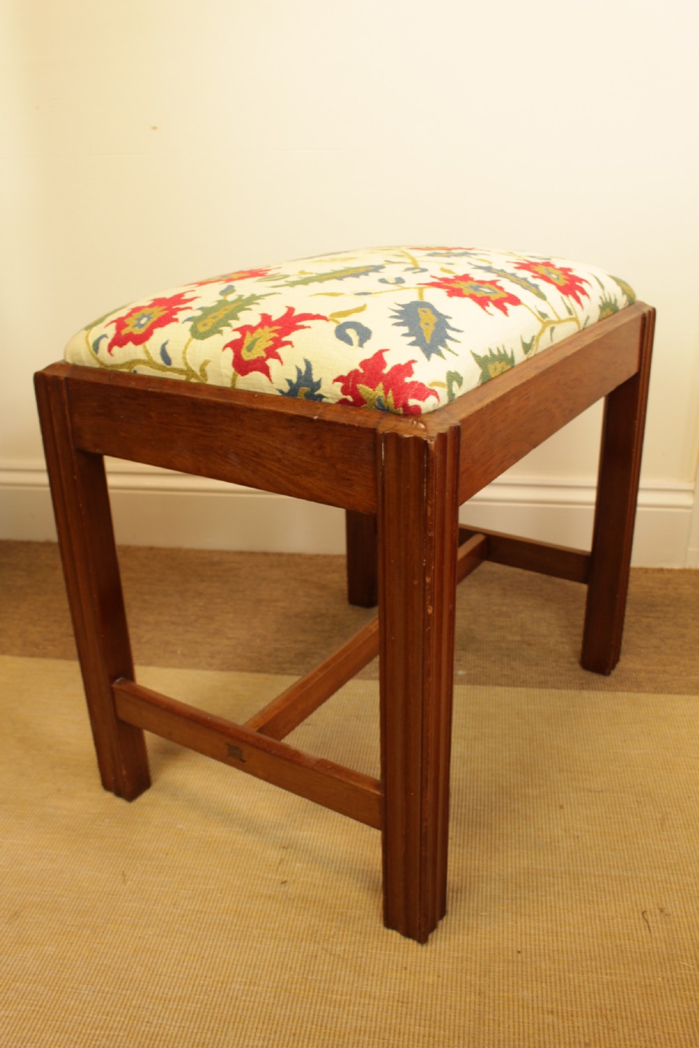 A George III Mahogany Stool View II