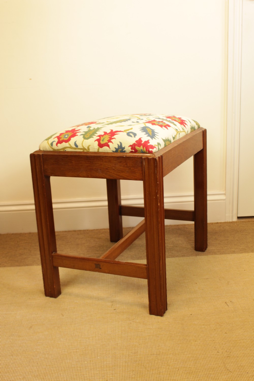 A George III Mahogany Stool View IV
