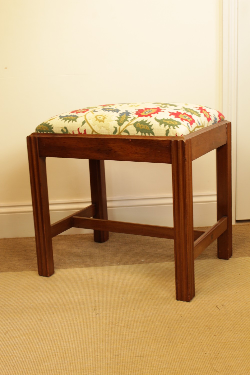 A George III Mahogany Stool View VI