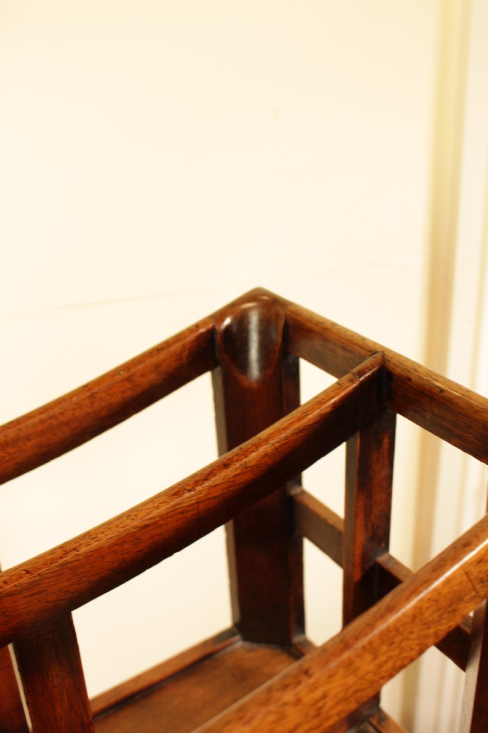 A Mahogany Magazine Rack  View VI