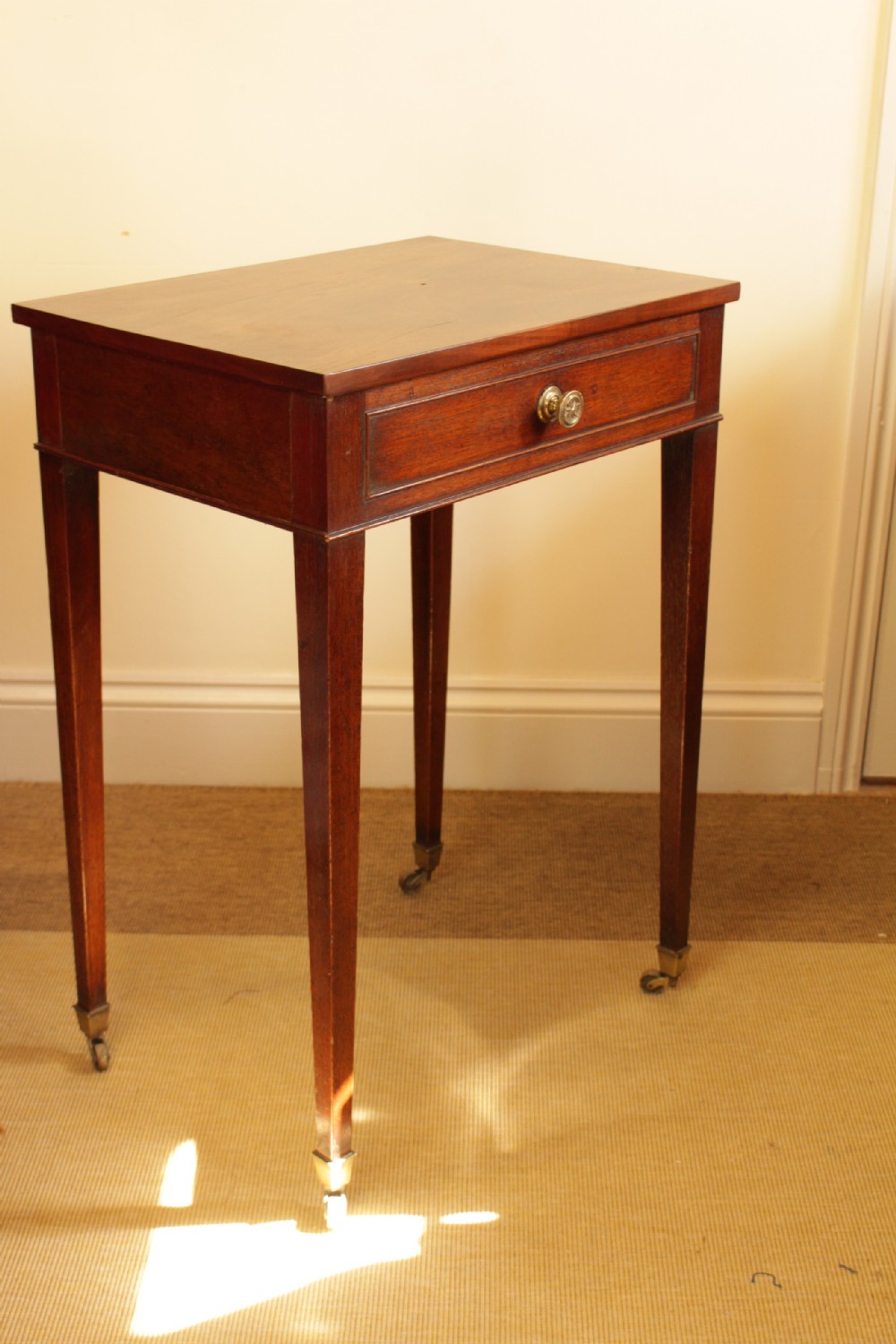 A Georgian Mahogany Side Table  View III