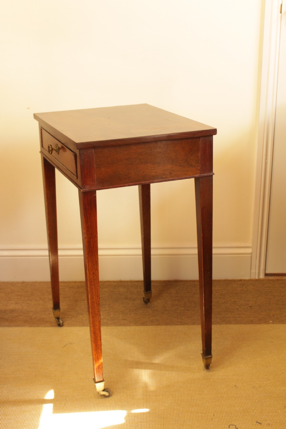 A Georgian Mahogany Side Table  View V
