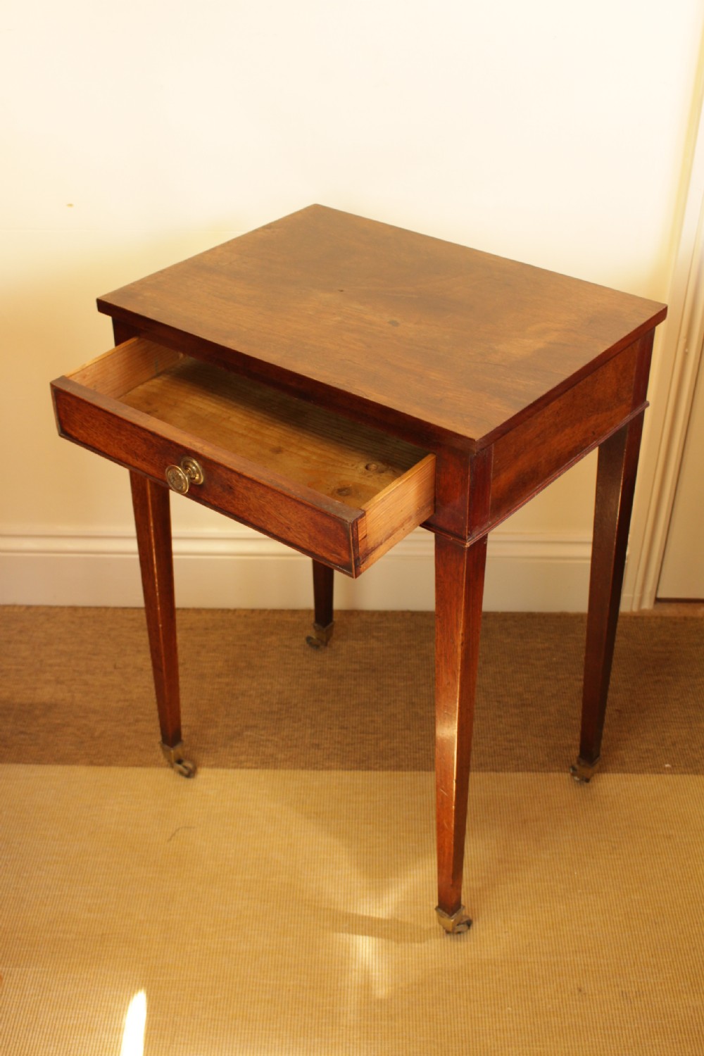A Georgian Mahogany Side Table  View VI