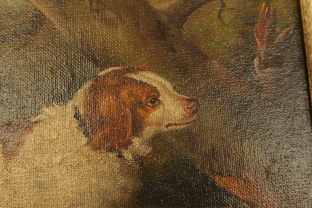 A 19th Century Oil On Canvas Portrait Of Spaniel View III