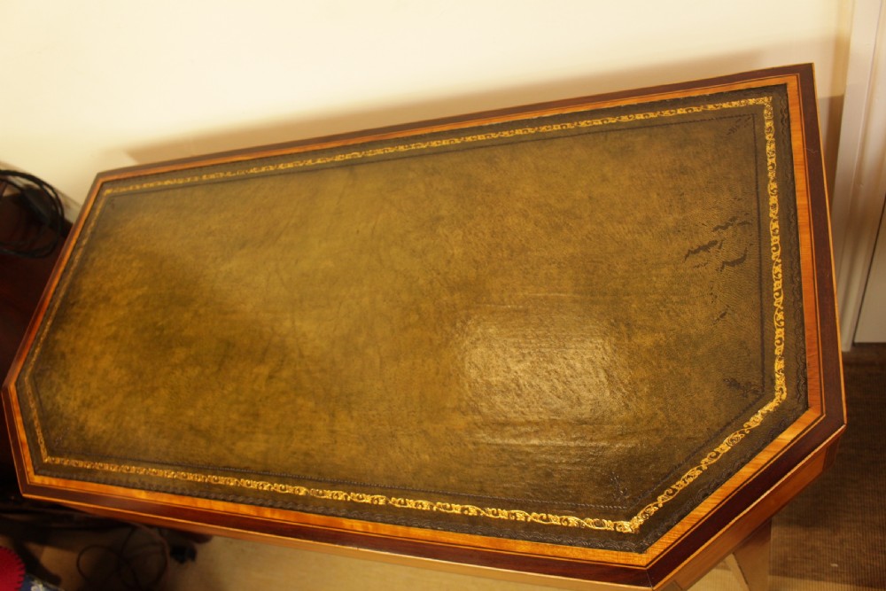 A Regency Satinwood and Rosewood Games Table  View IV