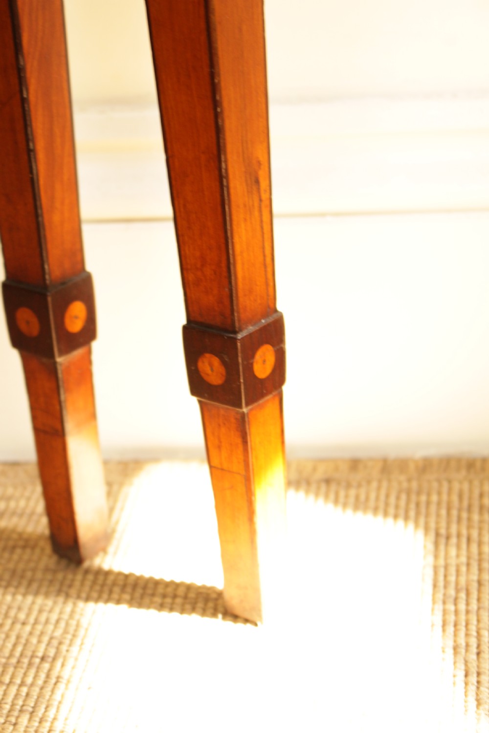 A Regency Satinwood and Rosewood Games Table  View X