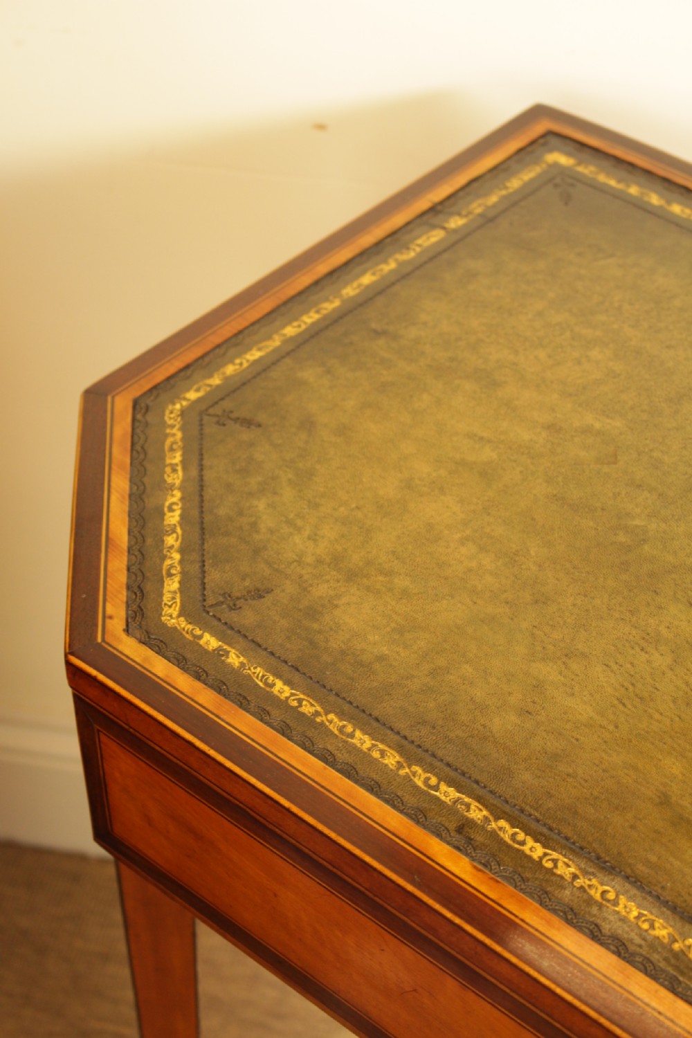 A Regency Satinwood and Rosewood Games Table  View XI