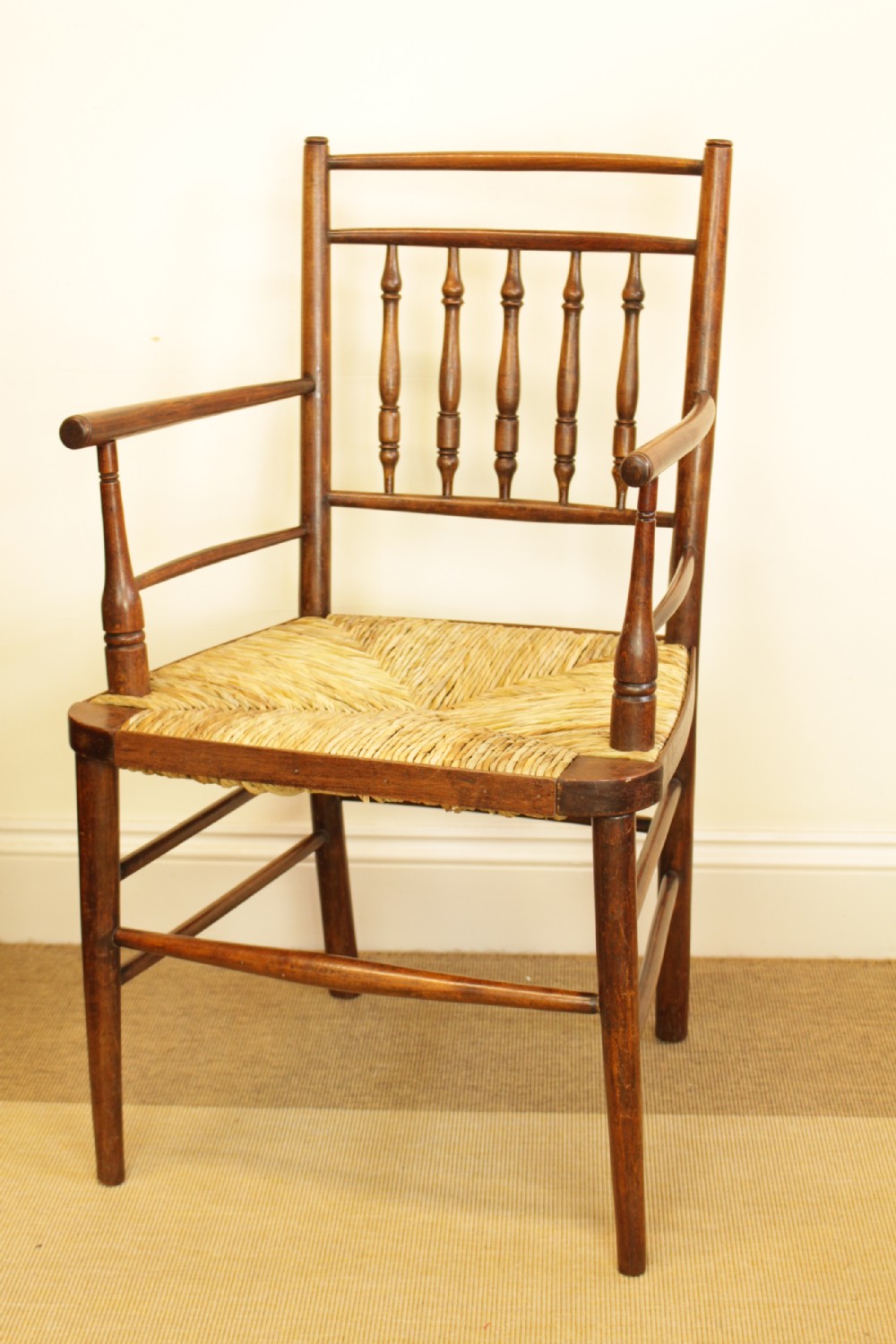  Arts And Craft Open Arm Chair Att Morris & Co  View II