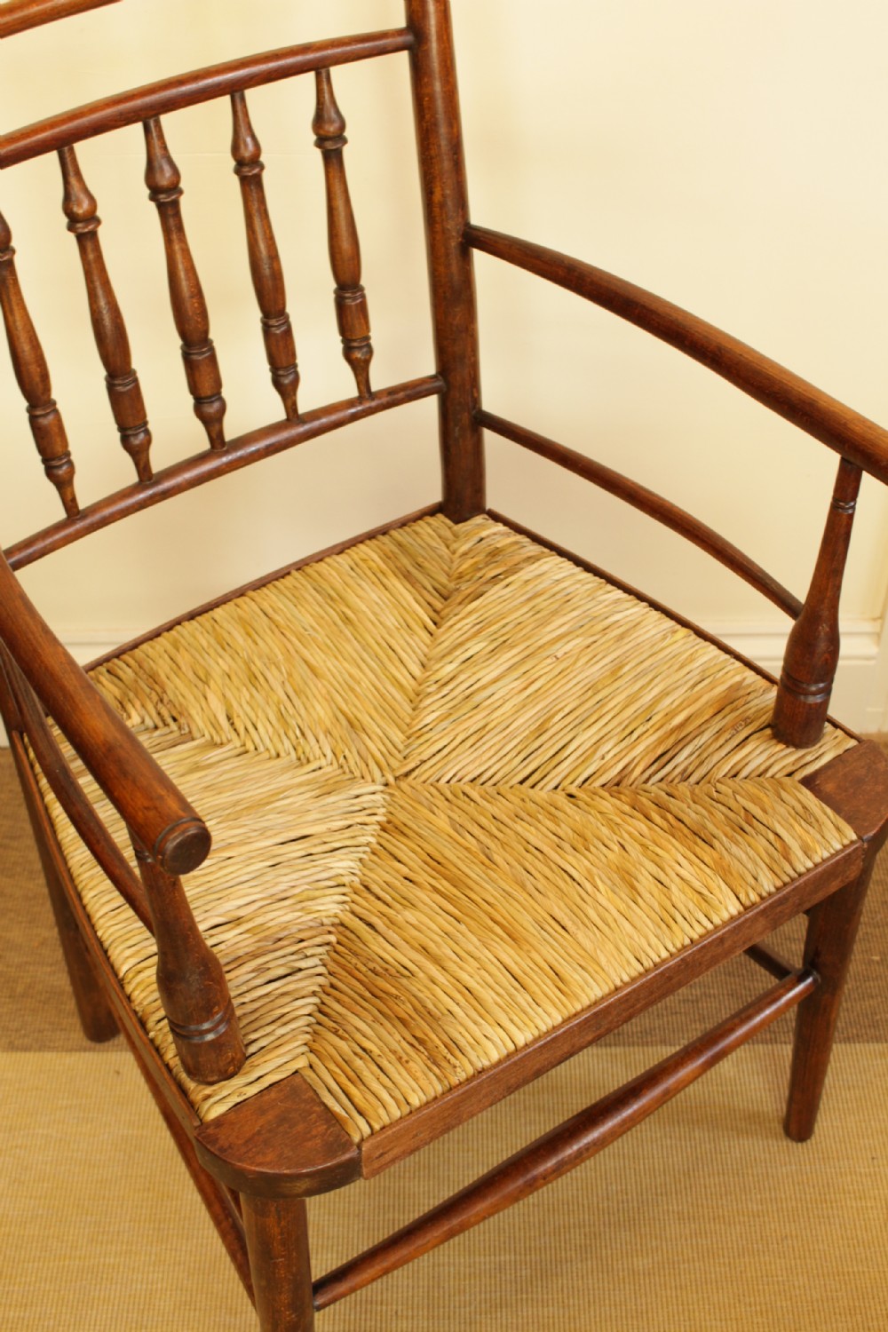  Arts And Craft Open Arm Chair Att Morris & Co  View VI