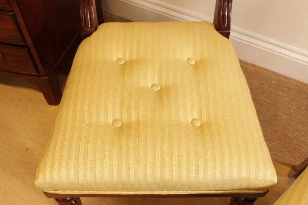A Pair of Georgian Mahogany Chair's  View II