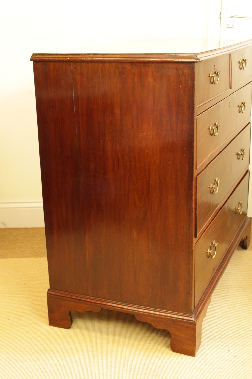 A Georgian Mahogany Chest Of Drawers  View IV