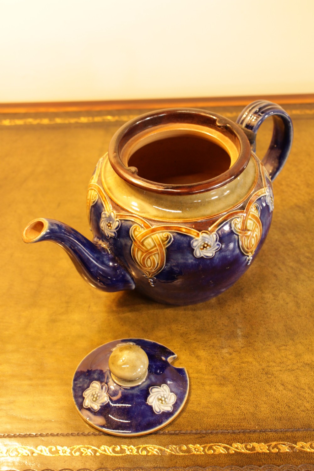 A Royal Doulton Tea Pot View V