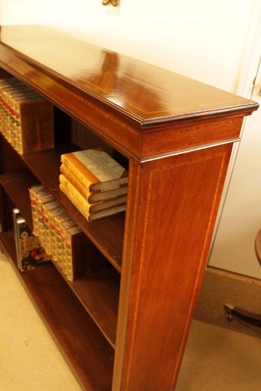 A Edwardian Mahogany Bookcase  View II