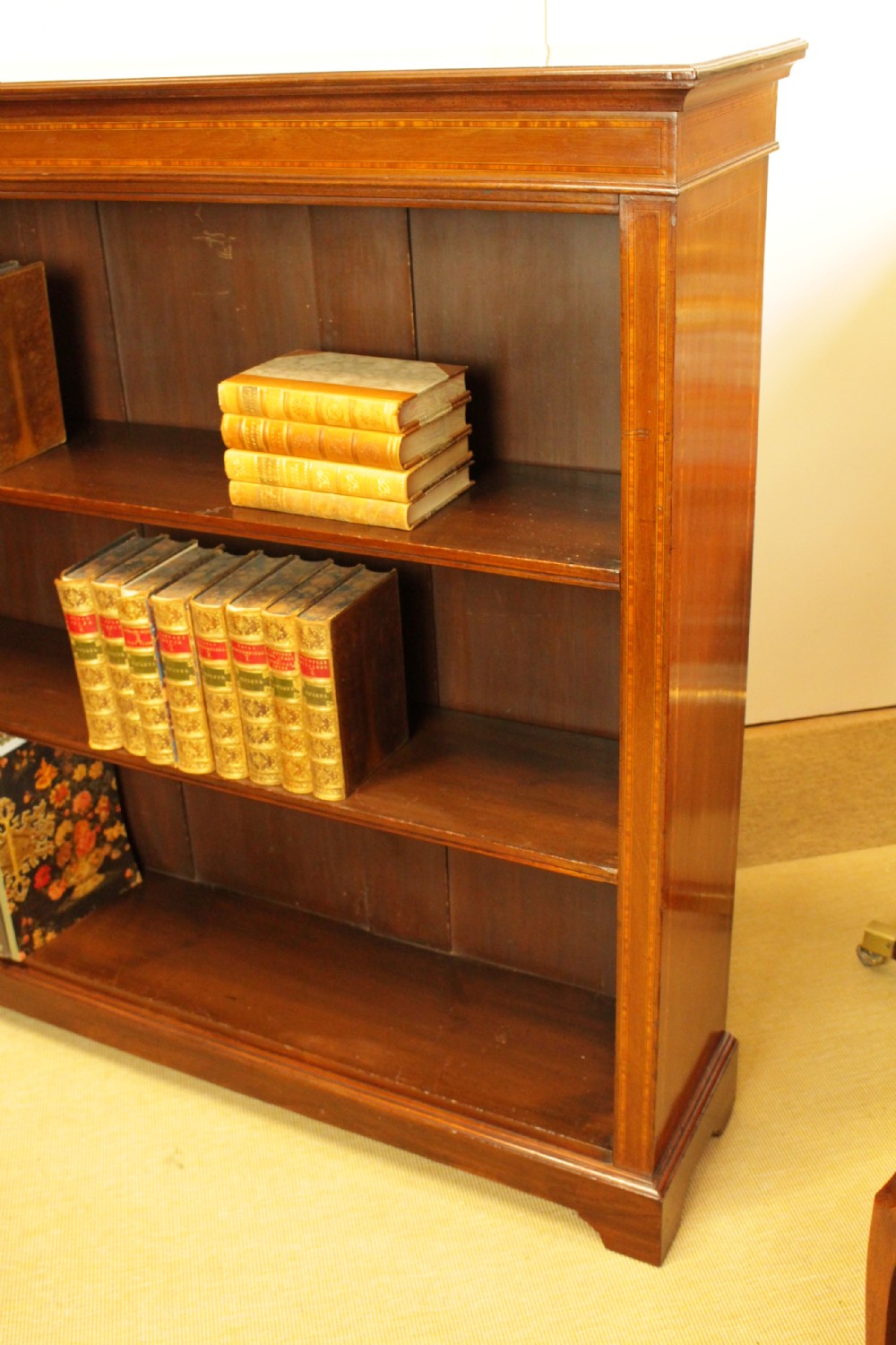 A Edwardian Mahogany Bookcase  View VII