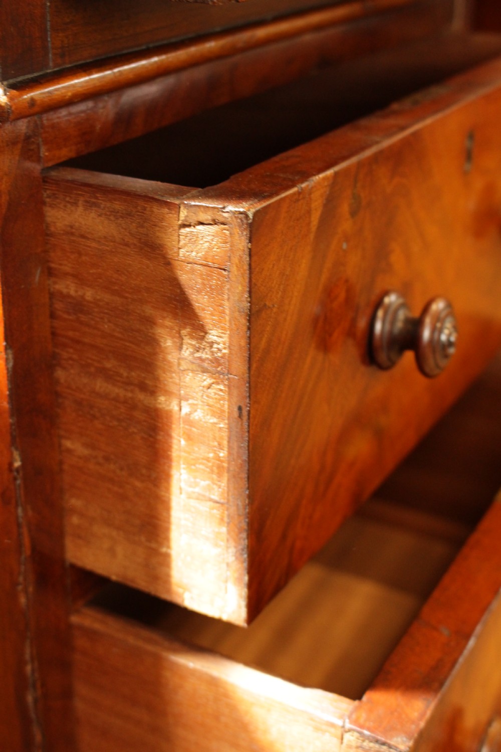 A 19th Century Mahogany Pedestal Desk  View IV