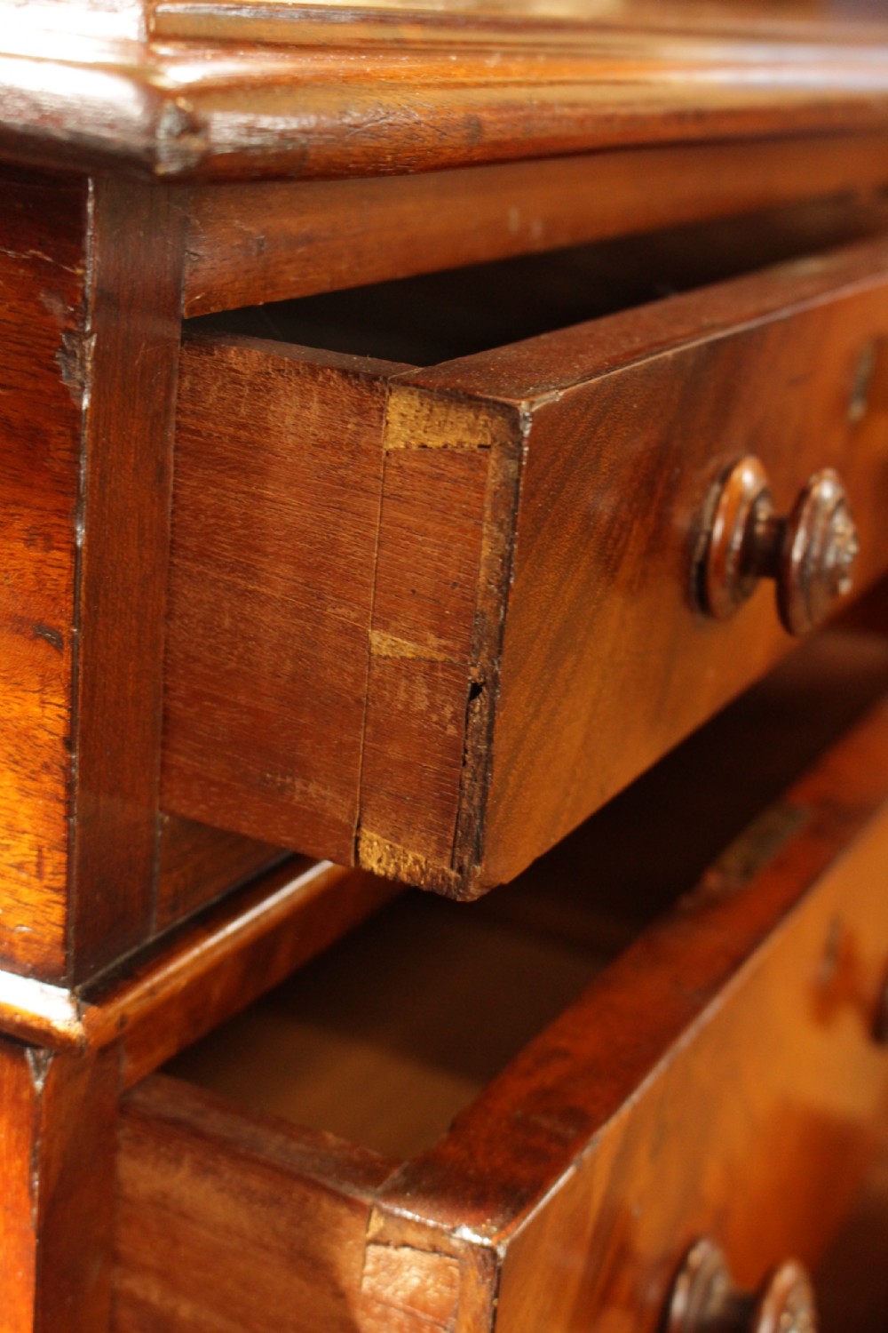 A 19th Century Mahogany Pedestal Desk  View VII