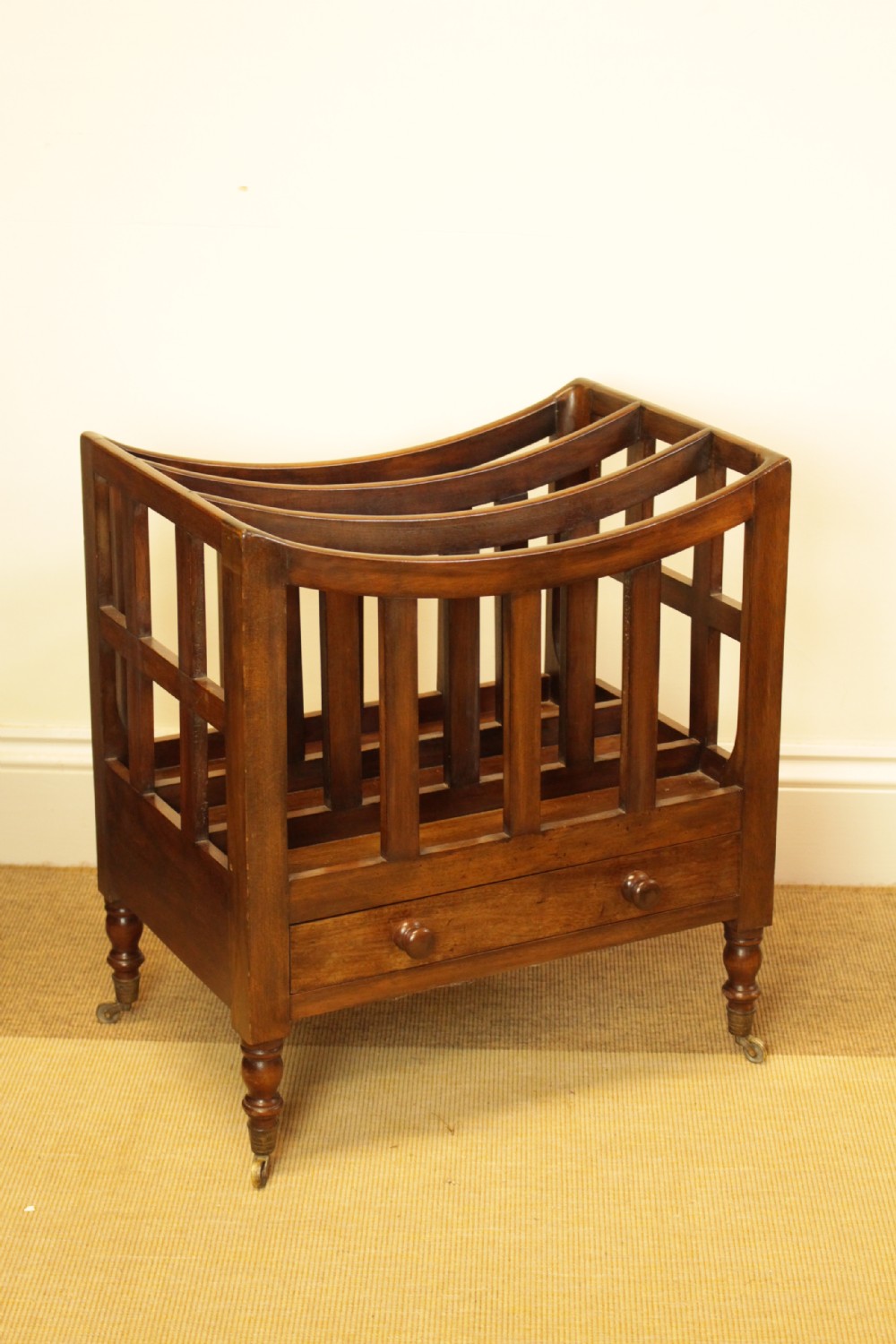 A 19th Century Mahogany Canterbury 