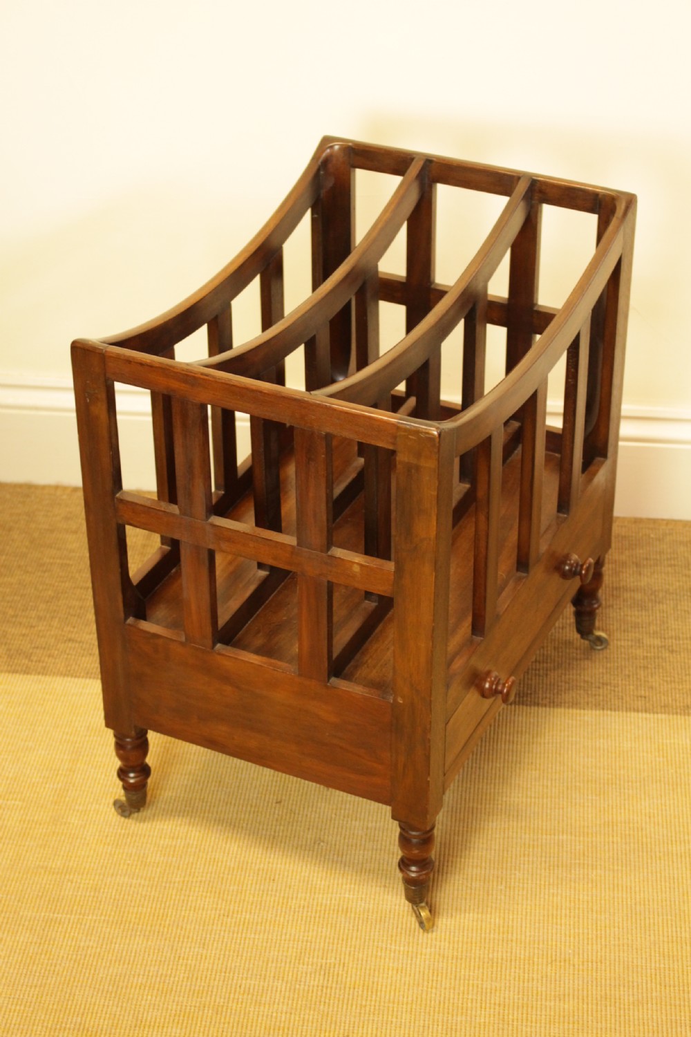 A 19th Century Mahogany Canterbury  View IV