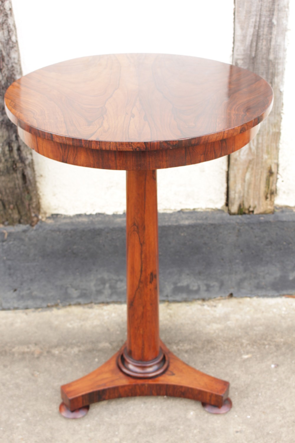 A Beautiful 19th C. Rosewood Tripod Table  View III