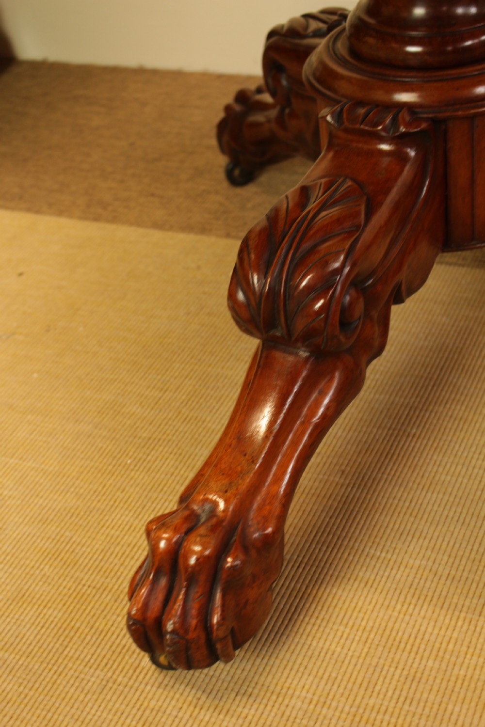 A Beautiful Carrara Marble Top Gueridon Table C.1870 View IV