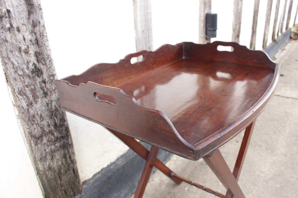 A Georgian Mahogany Butlers Tray C.1800  View II