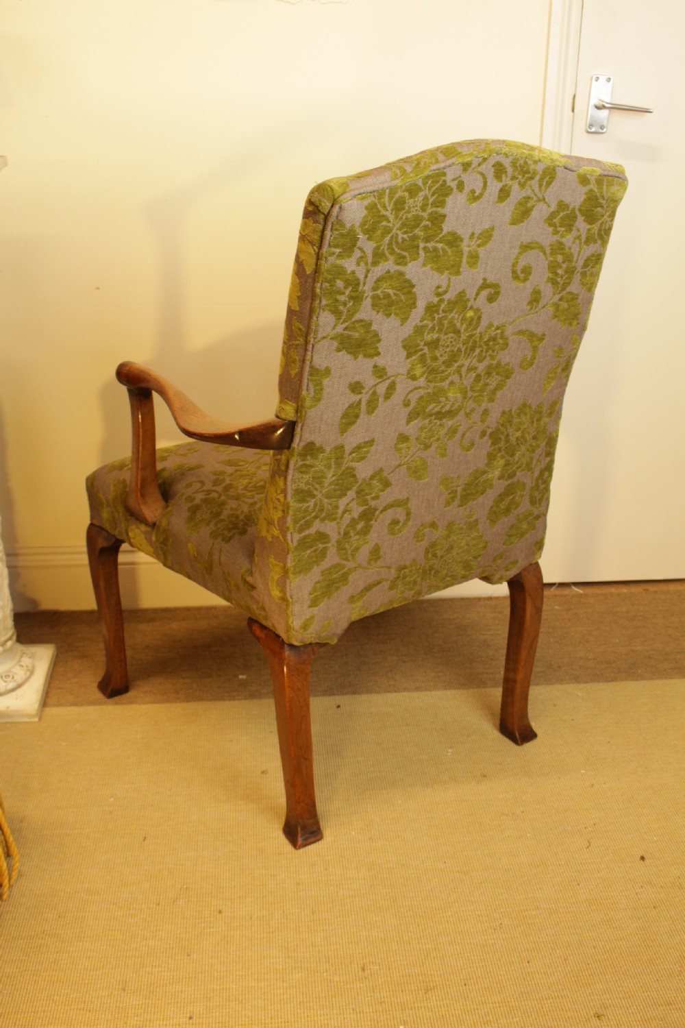 A Open Walnut Arm Chair View III