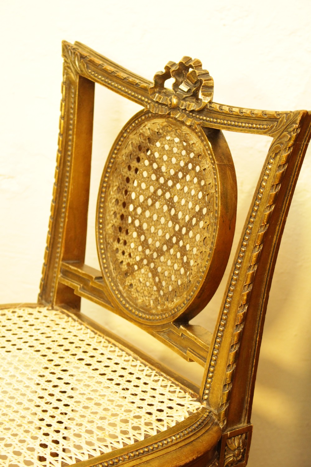 A French 19th Century Gilt Wood Window Seat View III