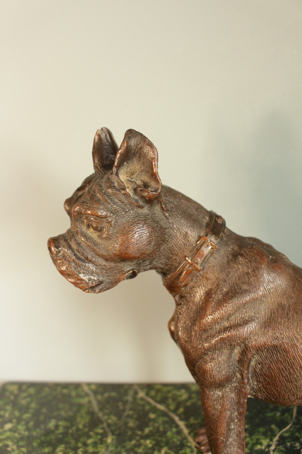 A Stunning Cast Bronze Of An Italian Mastiff C.1900 View VII