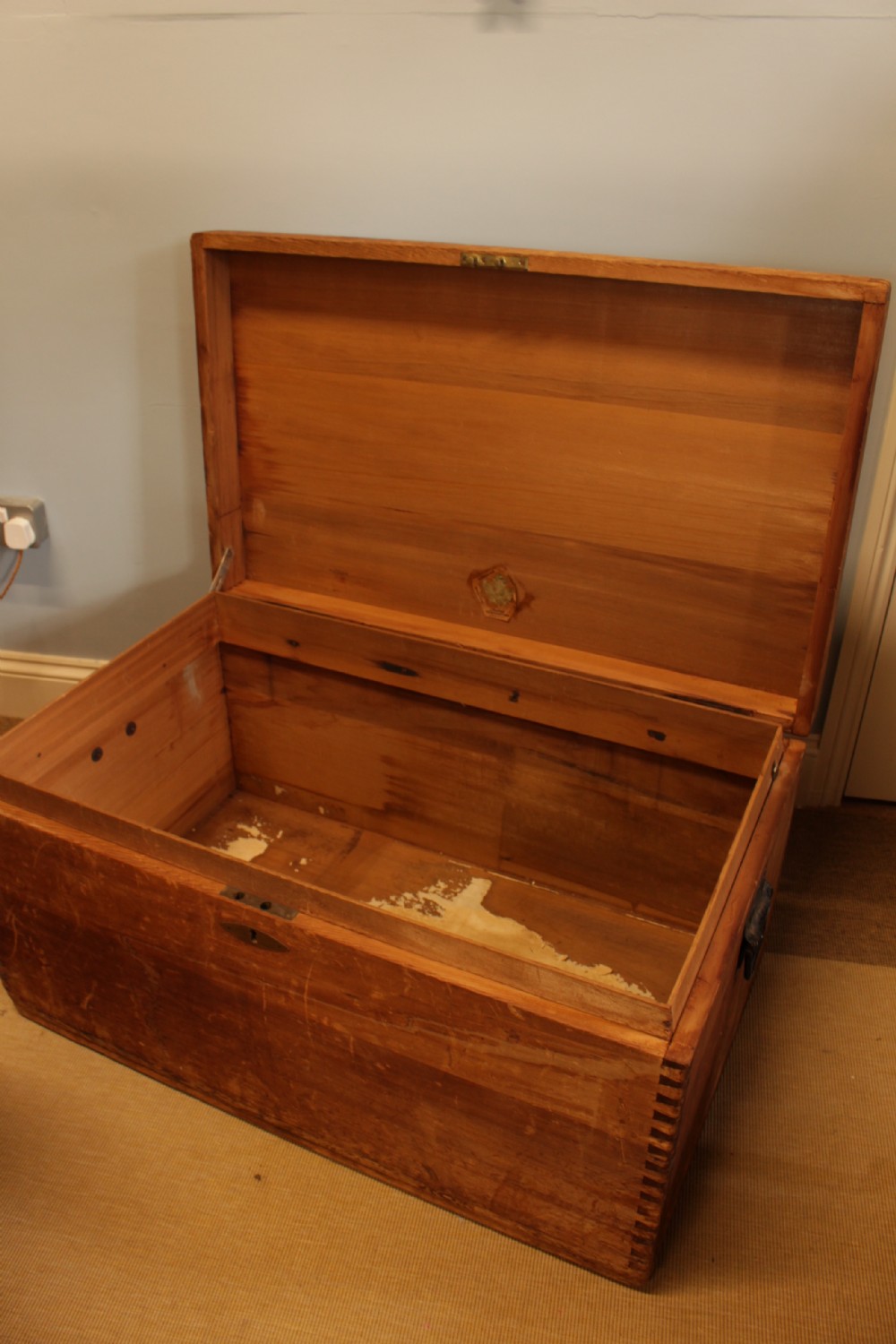 A 1920's Western Canadian Cedar Trunk View III