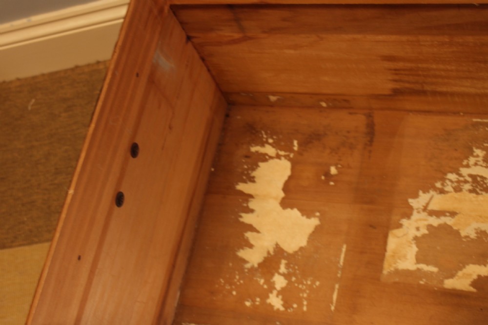 A 1920's Western Canadian Cedar Trunk View VI