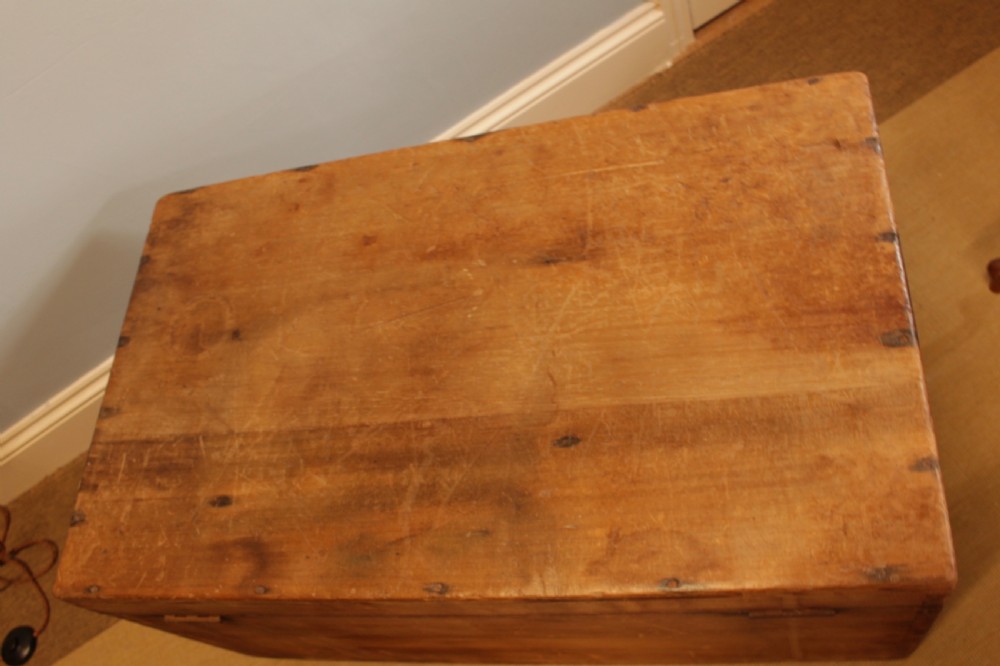 A 1920's Western Canadian Cedar Trunk View VII