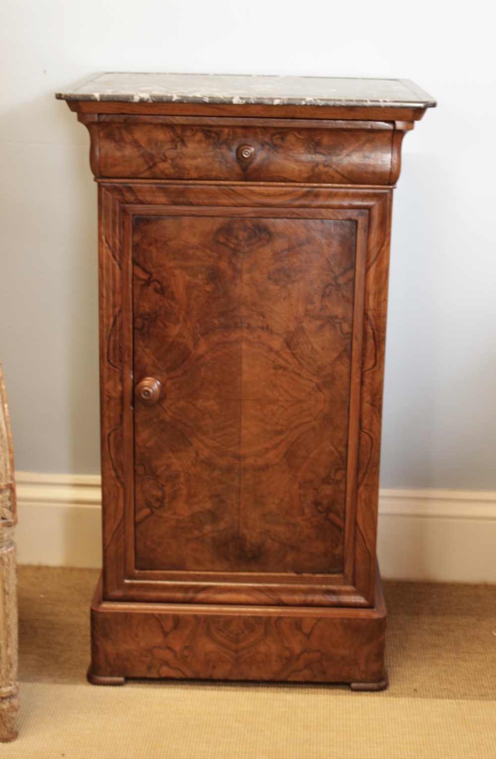A 19th C. French Walnut Bedside Cabinet 