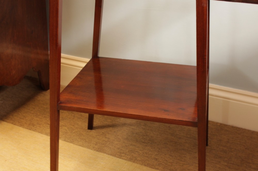 An Arts & Craft Mahogany Side Table  View II