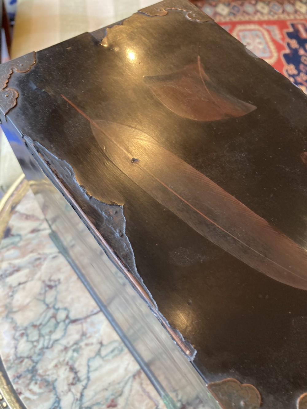 A 19th Century Japanese Lacquered Cabinet   View V