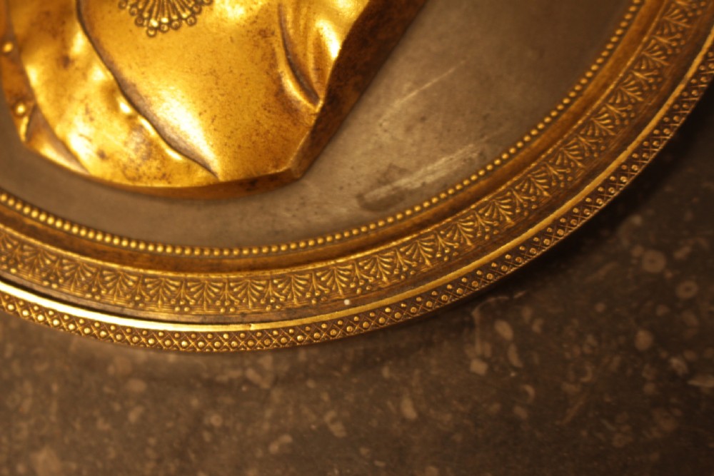 A Rare Gilt Bronze Portrait Of Kaiser Alexander View IV