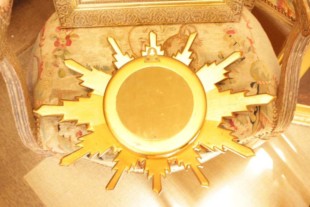 A Mappin & Webb London Sunburst Clock  View VII