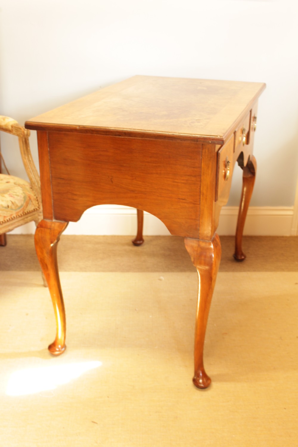 A George III Walnut Lowboy View VIII