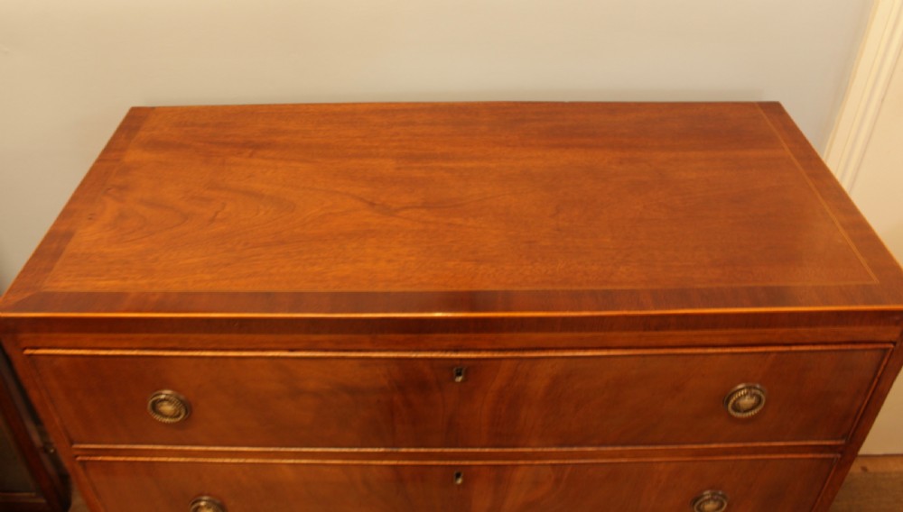 An 19th C. Mahogany Chest of Drawers View IV