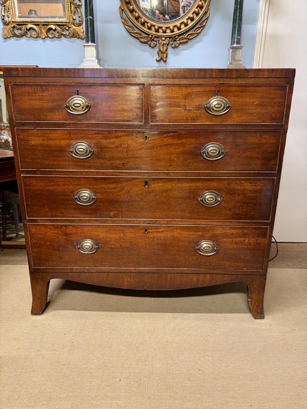 A Regency Mahogany Chest of Drawers 