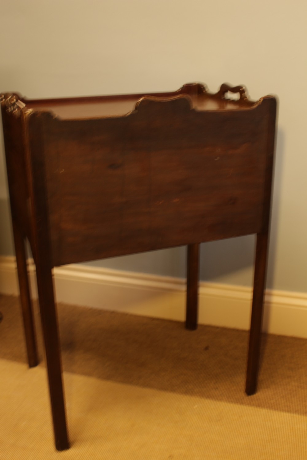 An Edwardian Mahogany Bedside Cabinet  View VI