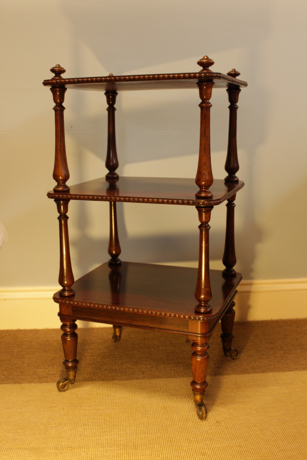 A 19th Century Rosewood Whatnot 