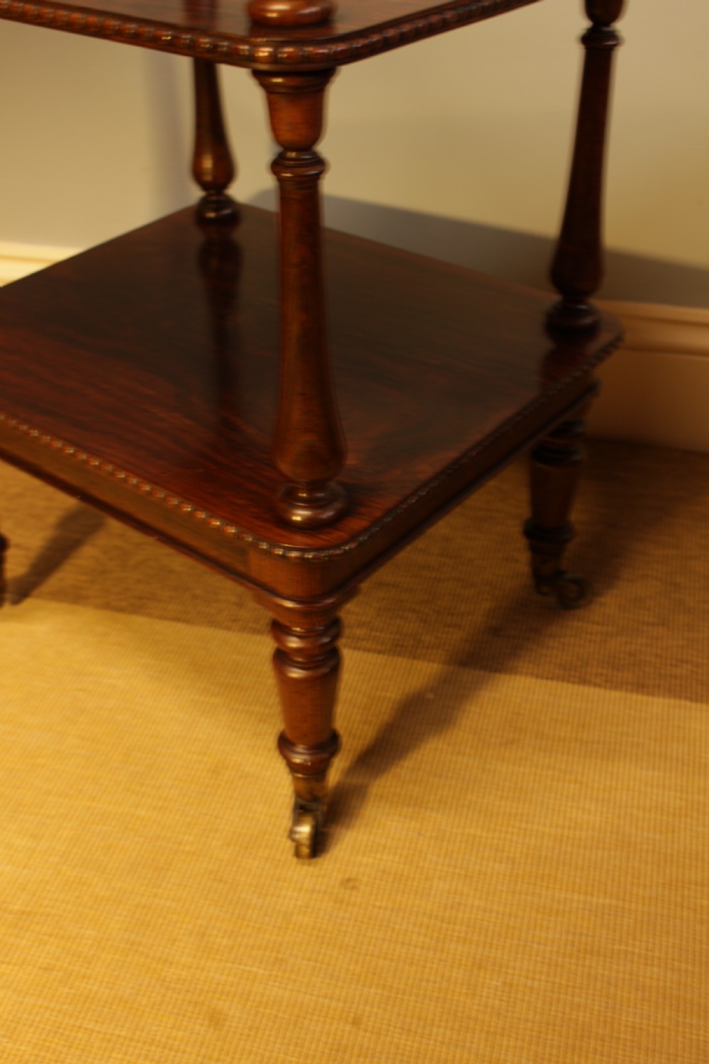 A 19th Century Rosewood Whatnot  View II