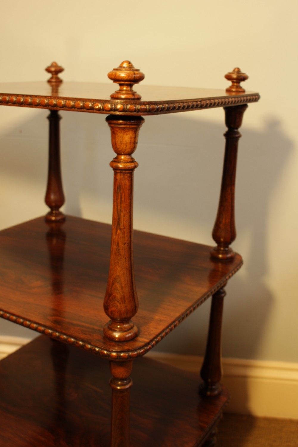 A 19th Century Rosewood Whatnot  View VI