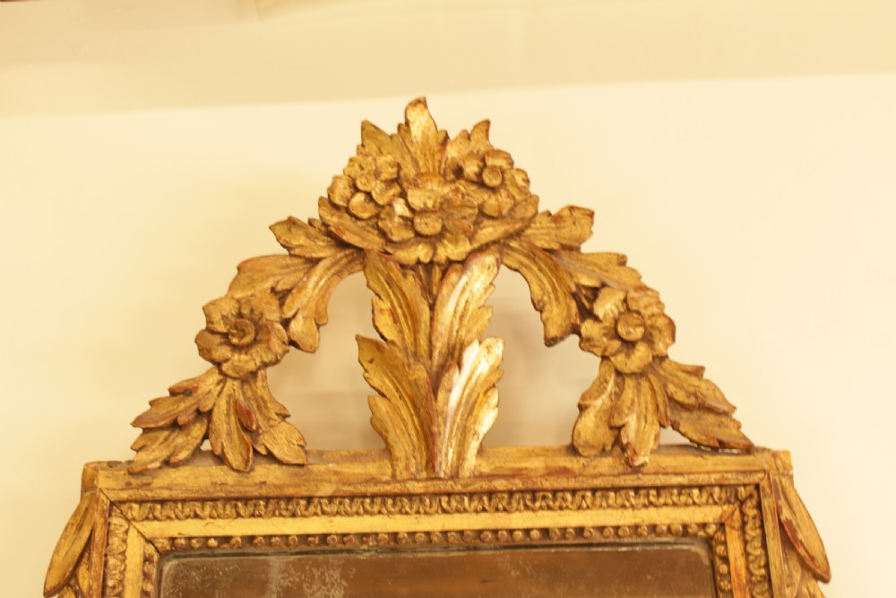 A 19th C. French Gilt Wood Mirror View II