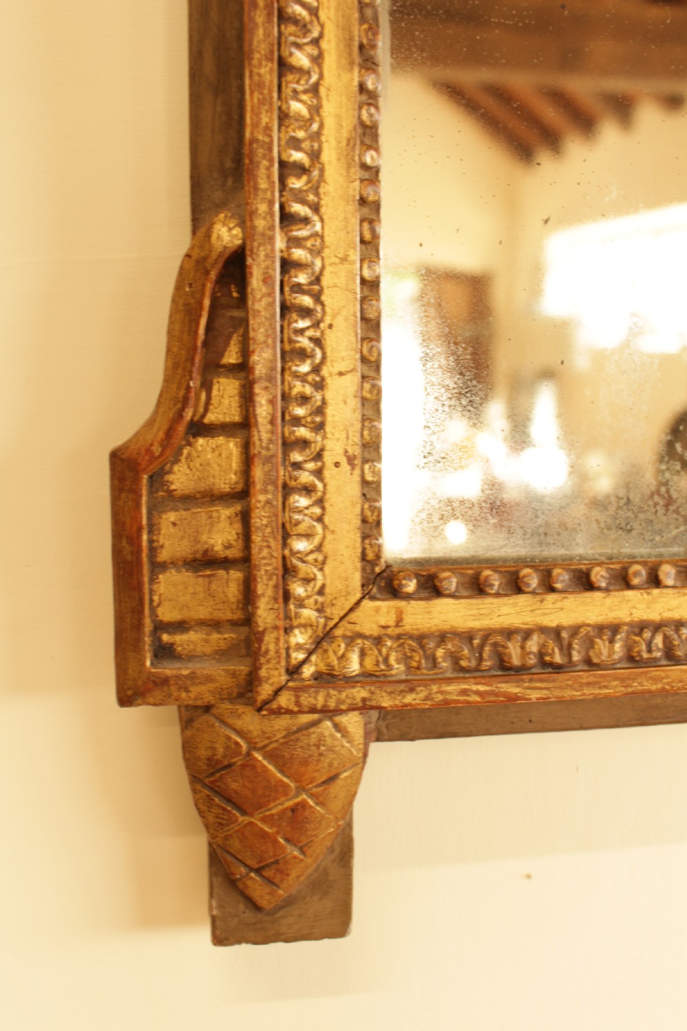 A 19th C. French Gilt Wood Mirror View III