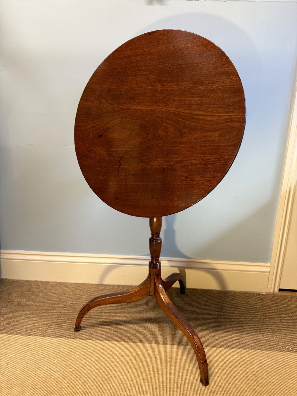An Early 19th Century Mahogany Tilt Top Table 