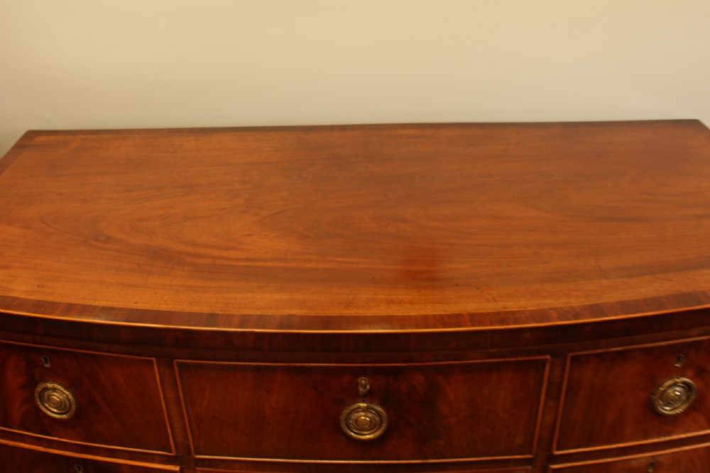 A Georgian Mahogany Sideboard  View III